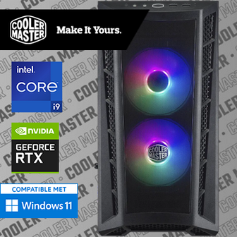 Intel Core i9 12900F met GeForce RTX 4060 - 32GB RAM - 1000GB SSD - WiFi - Bluetooth - COOLER MASTER