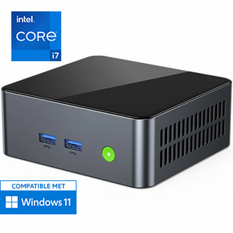 NUC Mini PC - Intel Core i7 11390H - 16GB RAM - 500GB SSD - WiFi - Bluetooth - 2x HDMI