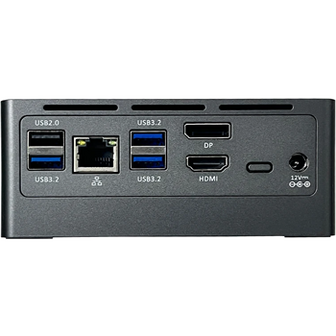 NUC Mini PC - Intel N100 - 16GB RAM - 500GB SSD - WiFi - Bluetooth - MicroSD - 1x HDMI - 1x DisplayPort