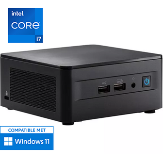 NUC Mini PC - Intel Core i7 1260P - 16GB RAM - 500GB SSD - WiFi - Bluetooth