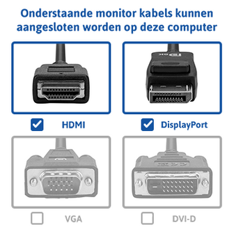 Intel Core i7-F met GeForce RTX 4060 (Game PC set inclusief Toetsenbord, Muis en 27 inch Monitor)