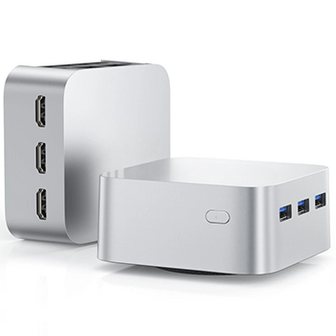 NUC Mini PC - Intel N100 - 16GB RAM - 500GB SSD - WiFi - Bluetooth - 3x HDMI