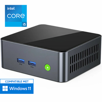 NUC Mini PC - Intel Core i5 12450H - 32GB RAM - 1000GB SSD - WiFi - Bluetooth - USB-C - 2x HDMI