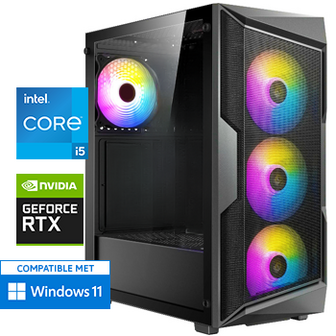 Intel Core i5 12400F met GeForce RTX 4060 - 32GB RAM - 1000GB SSD - WiFi - Bluetooth