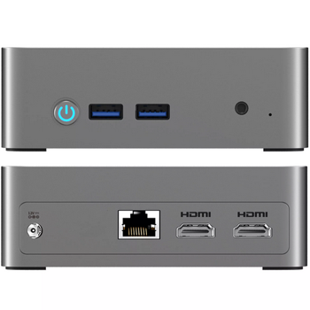 NUC Mini PC - Intel N5095 - 8GB RAM - 250GB SSD - WiFi - Bluetooth - MicroSD - 2x HDMI