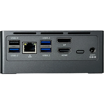 NUC Mini PC - Intel N100 - 16GB RAM - 500GB SSD - WiFi - Bluetooth - MicroSD - 1x HDMI - 1x DisplayPort