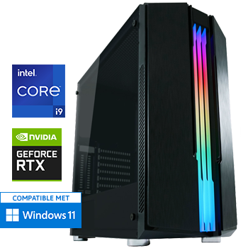 Intel Core i9 12900F met GeForce RTX 4070 Ti - 32GB RAM - 1000GB SSD - WiFi - Bluetooth