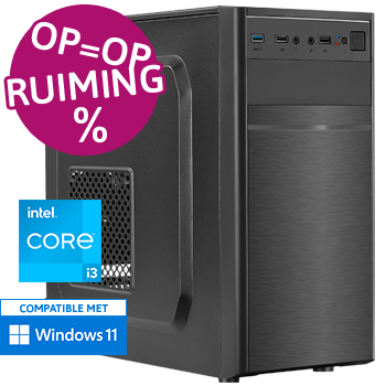 Intel Core i3 aanbieding met 16GB RAM - 480GB SSD - WiFi - Bluetooth - OP=OP!