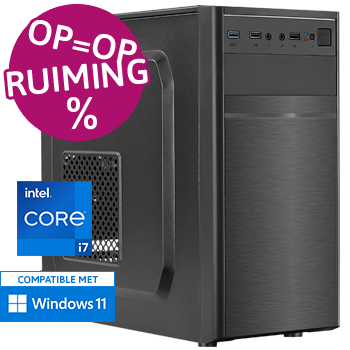 Intel Core i7 11700 aanbieding met 32GB RAM - 1000GB SSD - WiFi - Bluetooth - OP=OP!