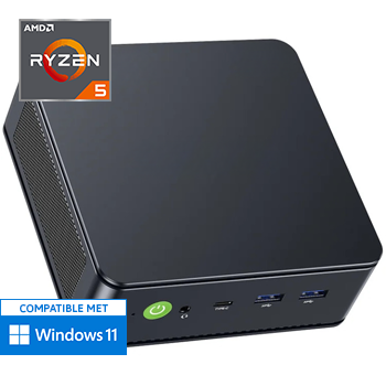 NUC Mini PC - AMD Ryzen 5 6600H - 16GB RAM - 500GB SSD - WiFi - Bluetooth - 2x HDMI