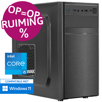 Intel Core i5 10500T aanbieding met 32GB RAM - 1000GB SSD - WiFi - Bluetooth - OP=OP!