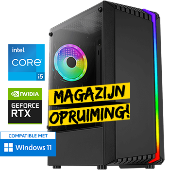 Intel Core i5 met GeForce RTX 3050 - 32GB RAM - 1000GB SSD - WiFi - Bluetooth - OP=OP!